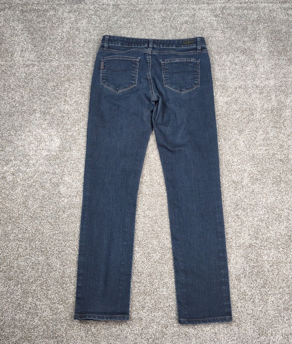 Paige Jeans Women 28x30 Blue Skyline Skinny Stretch Low Rise Made in USA
